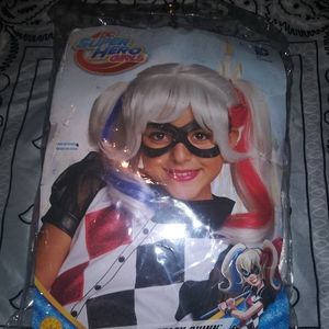 DC Super Hero Girls Harley Quinn Wig